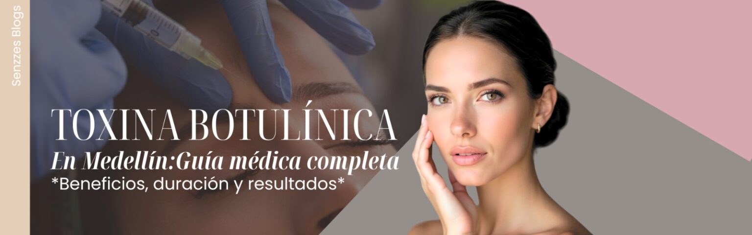 Aplicación de bótox en Medellín en clínica estética para reducir arrugas de expresión de forma natural