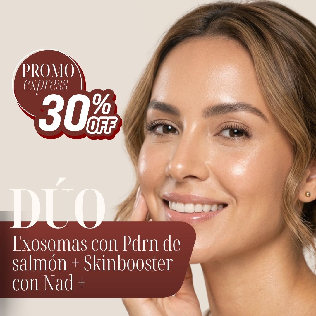 Dúo Exosomas con PDRN de salmón & Skinbooster con NAD+